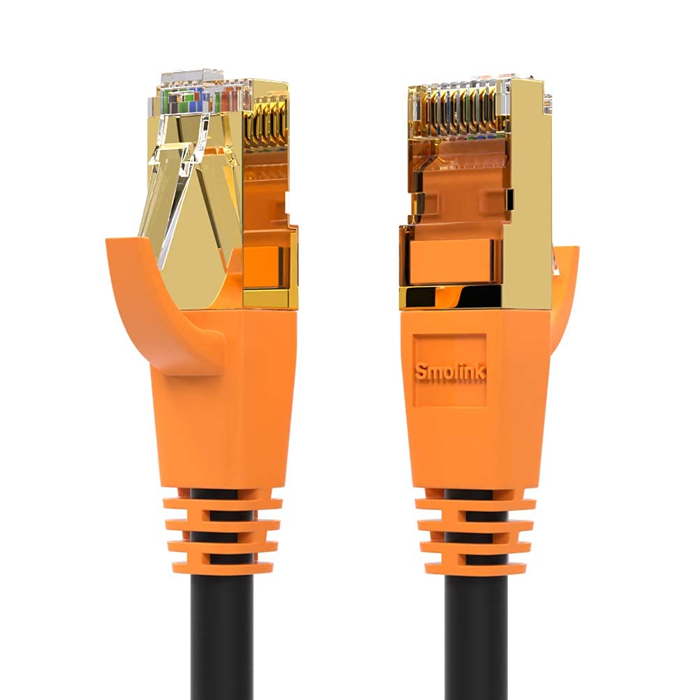 Amazon.co.jp: Smolink Cat 8イーサネットケーブル 50フィート、40Gbps